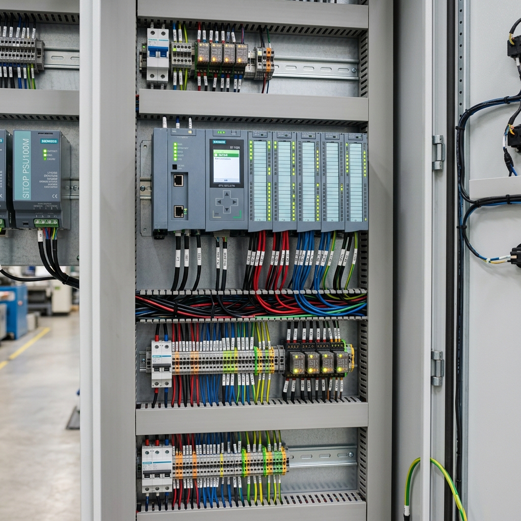 Painel CLP Siemens Rockwell